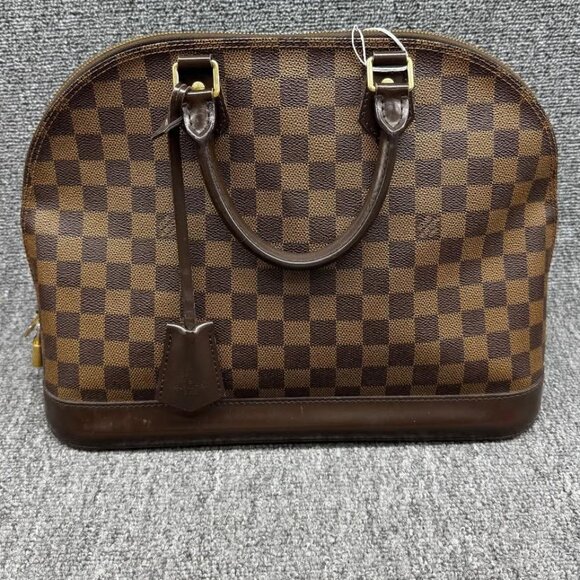 Louis Vuitton Alma PM Damier Ebene Hand Bag 699-081625 - Picture 3 of 15